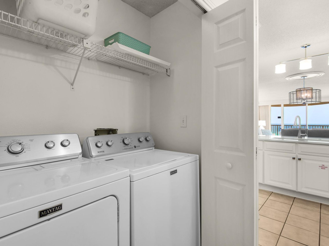 Full Size Washer and Dryer In Unit