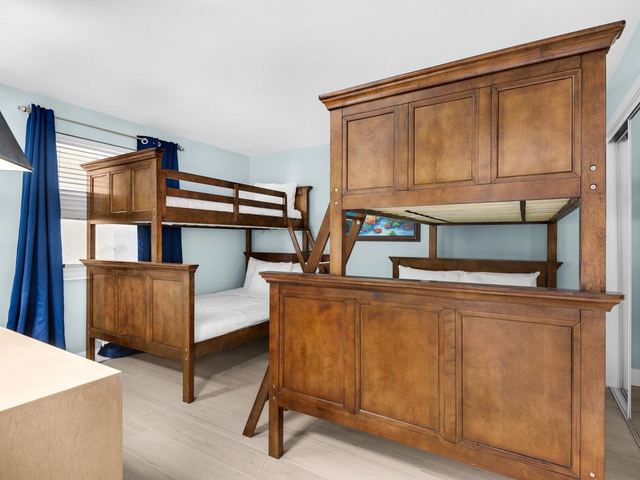 Bedroom 2 with Double Bunks Twin over Full