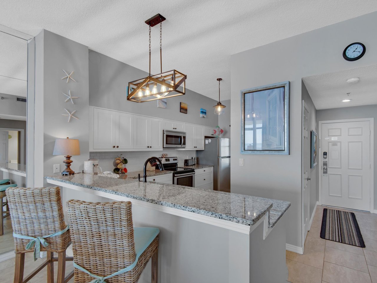 Breakfast Bar with Extra Seating