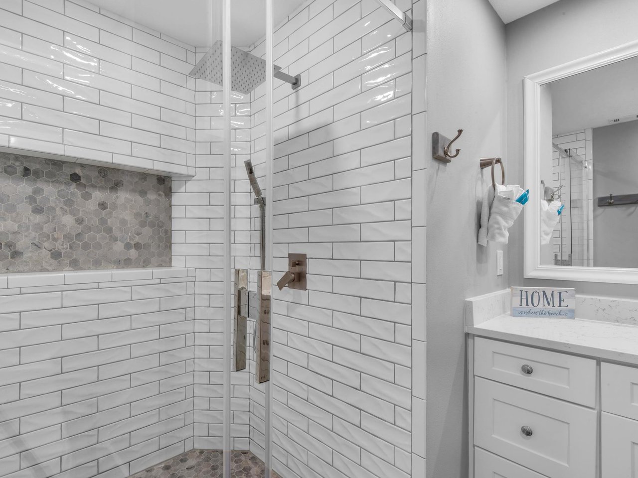 Bathroom 1 with WalkIn Shower