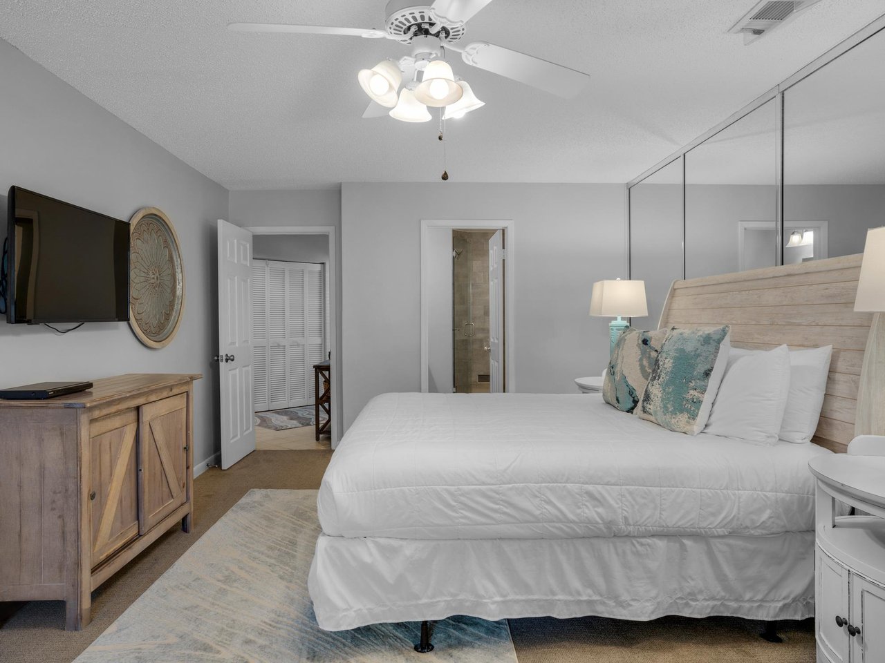 Bedroom 1 with King Bed