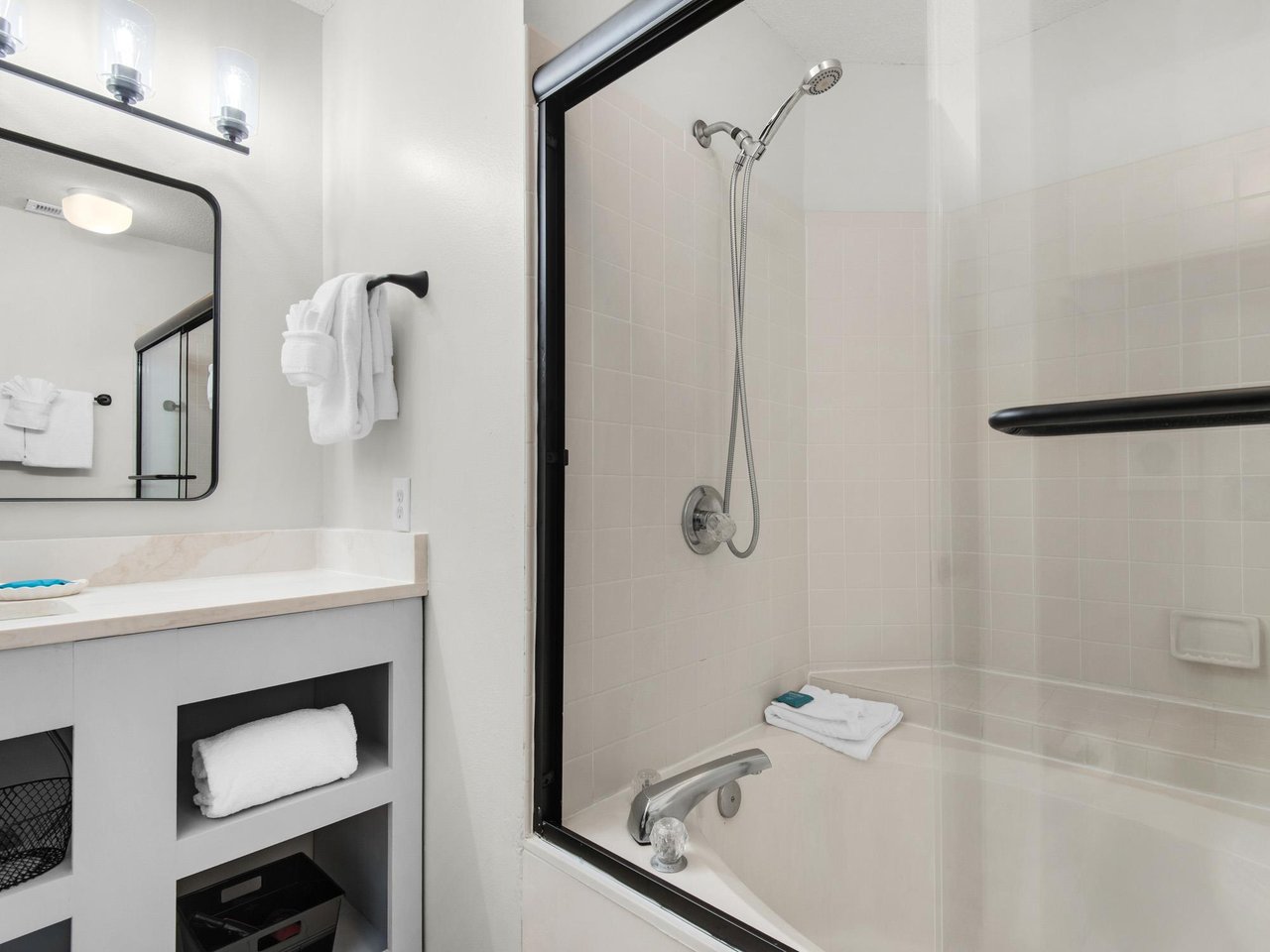 Bathroom 1 with Tub Shower Combo