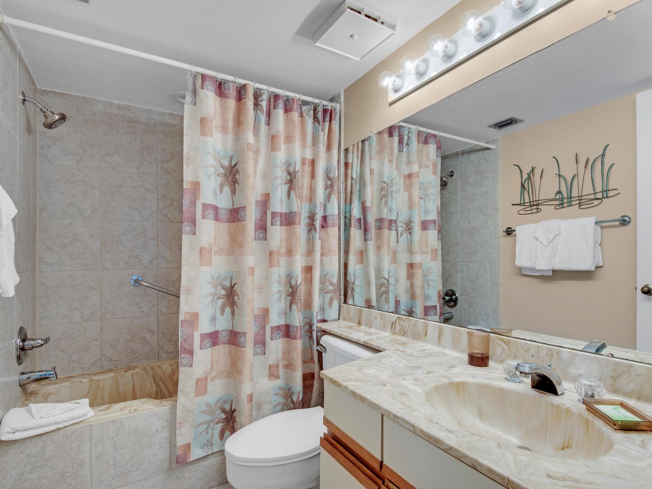 Bathroom 1 with Tub Shower Combo