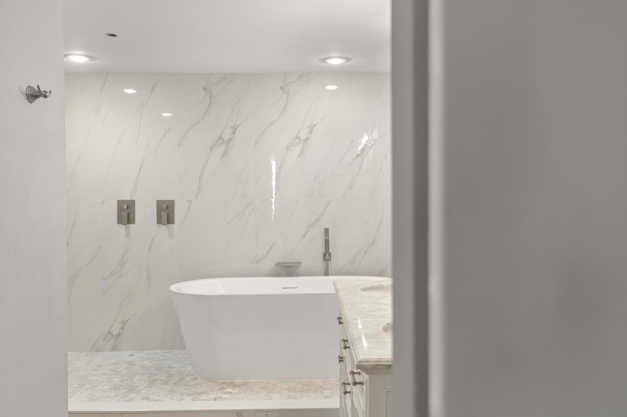 Enjoy a beautiful updated bathroom.