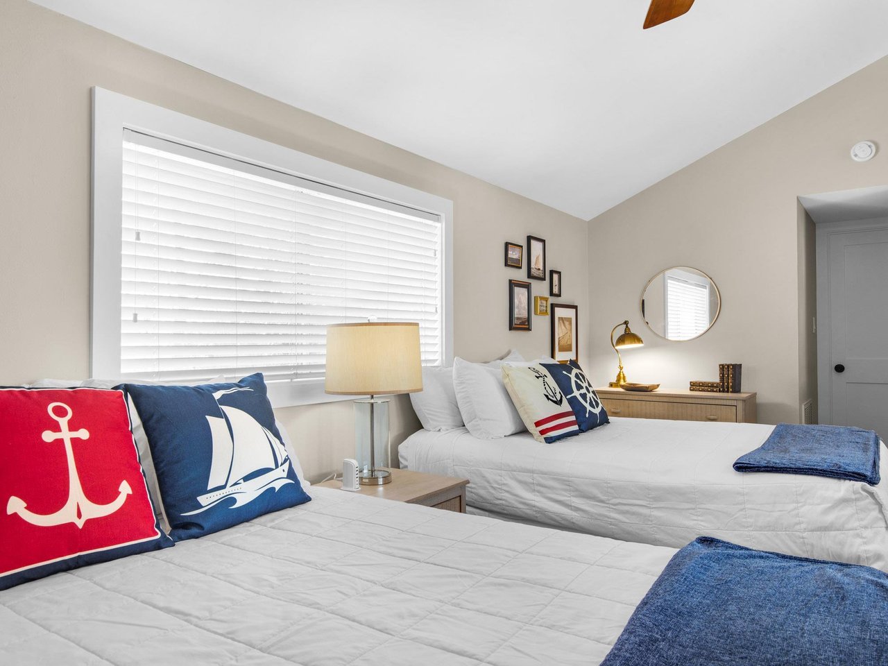 Bedroom 3 with 2 Double Beds
