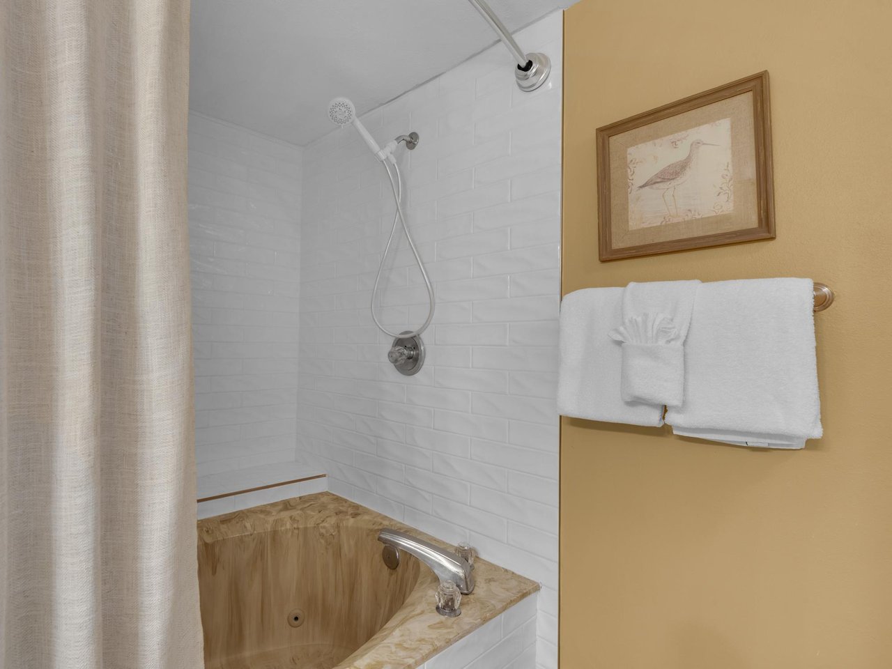 Bathroom 1 with Tub Shower Combo