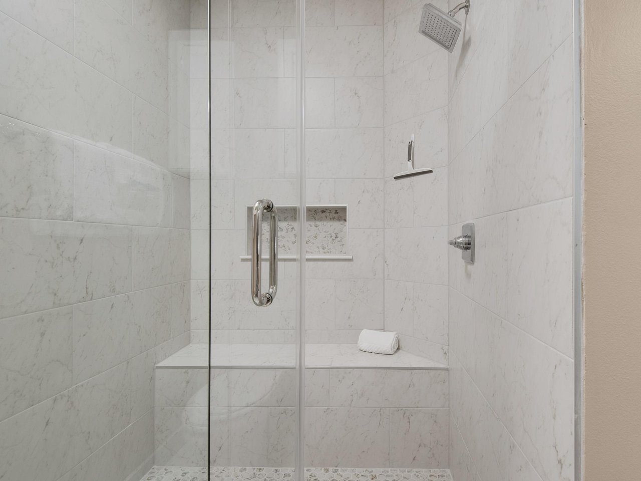 Bathroom 1 with WalkIn Shower