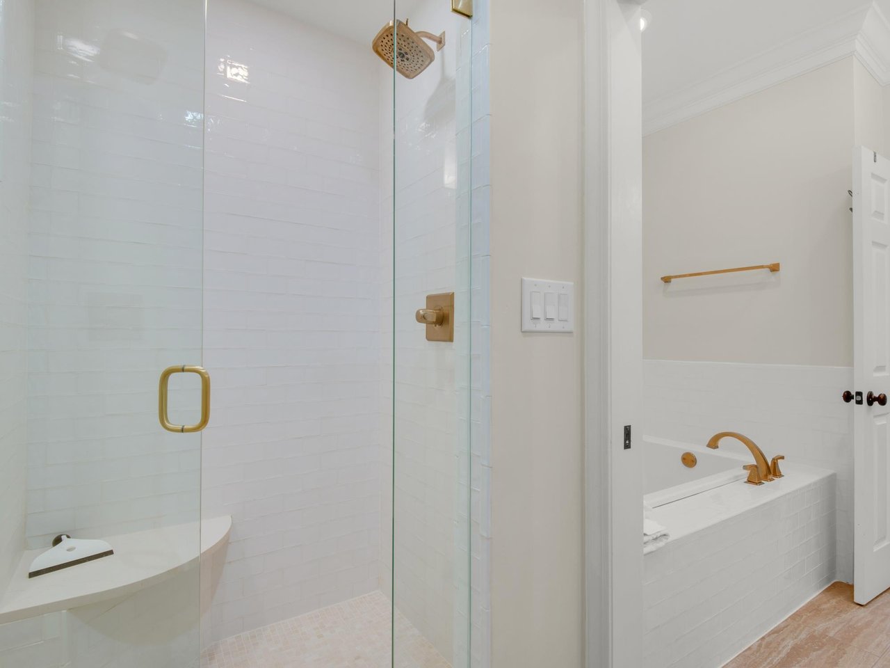 Bathroom 1 with WalkIn Shower