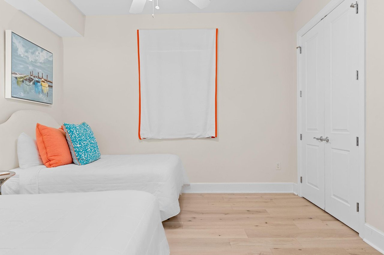 Bedroom 3 with Two Double Size Beds