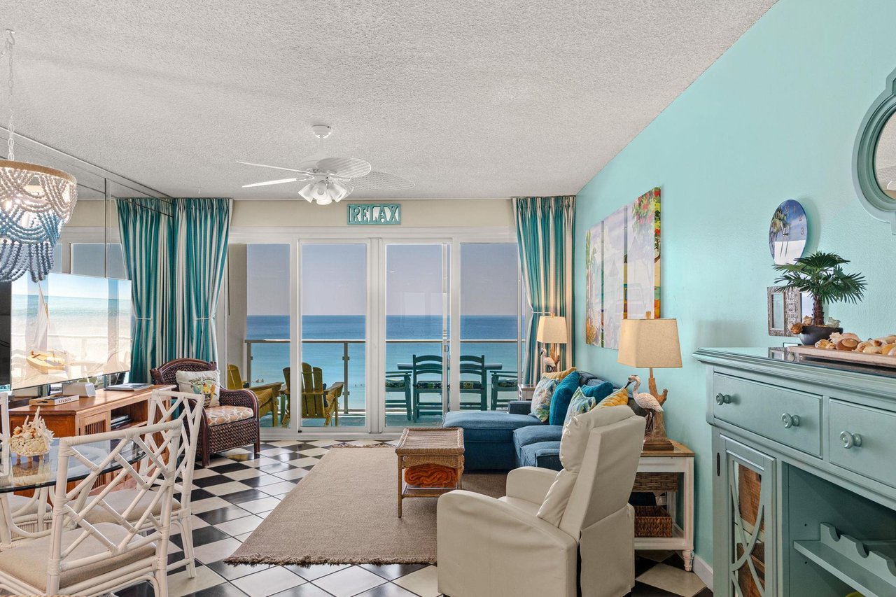 Make yourself at home in this wellappointed coastal condo..