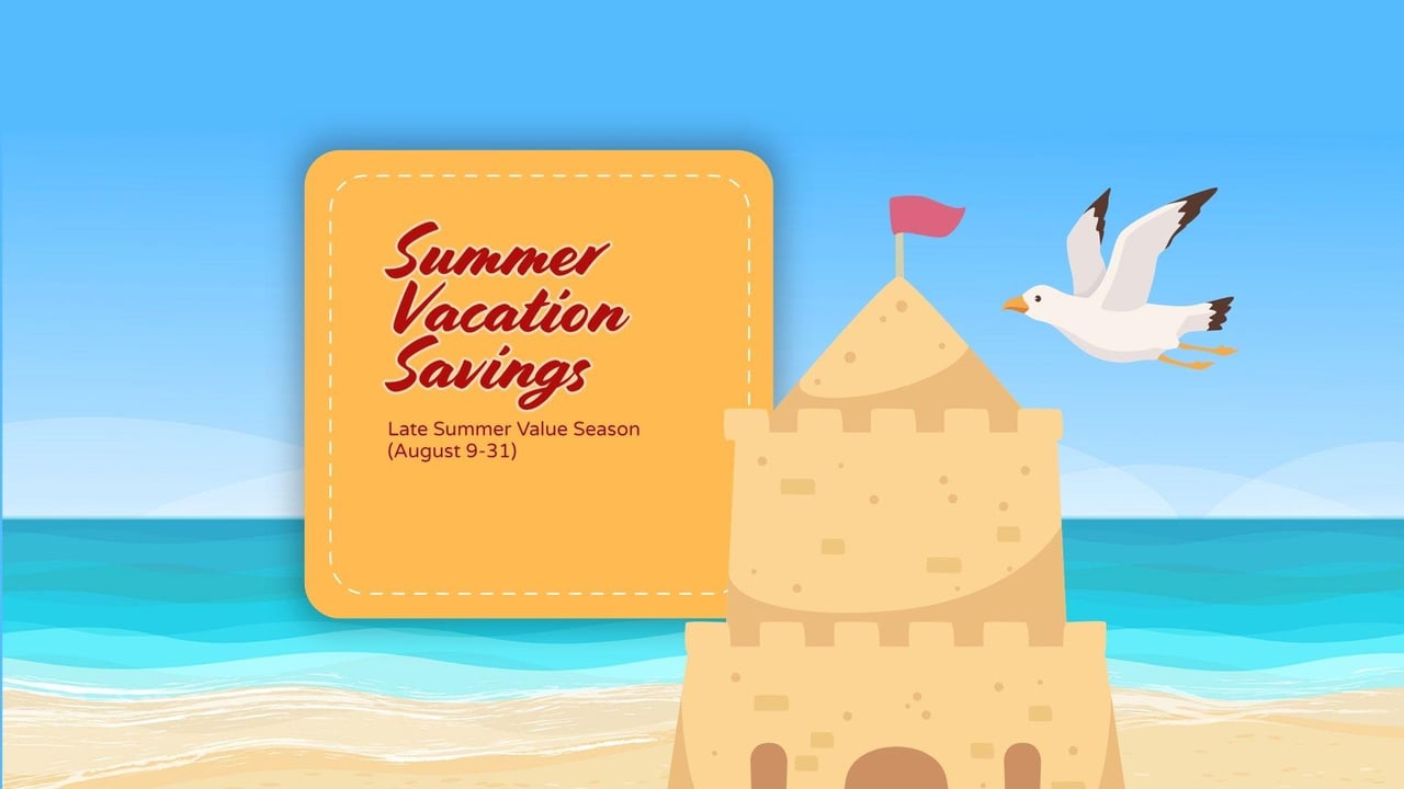 Blue Summer Savings