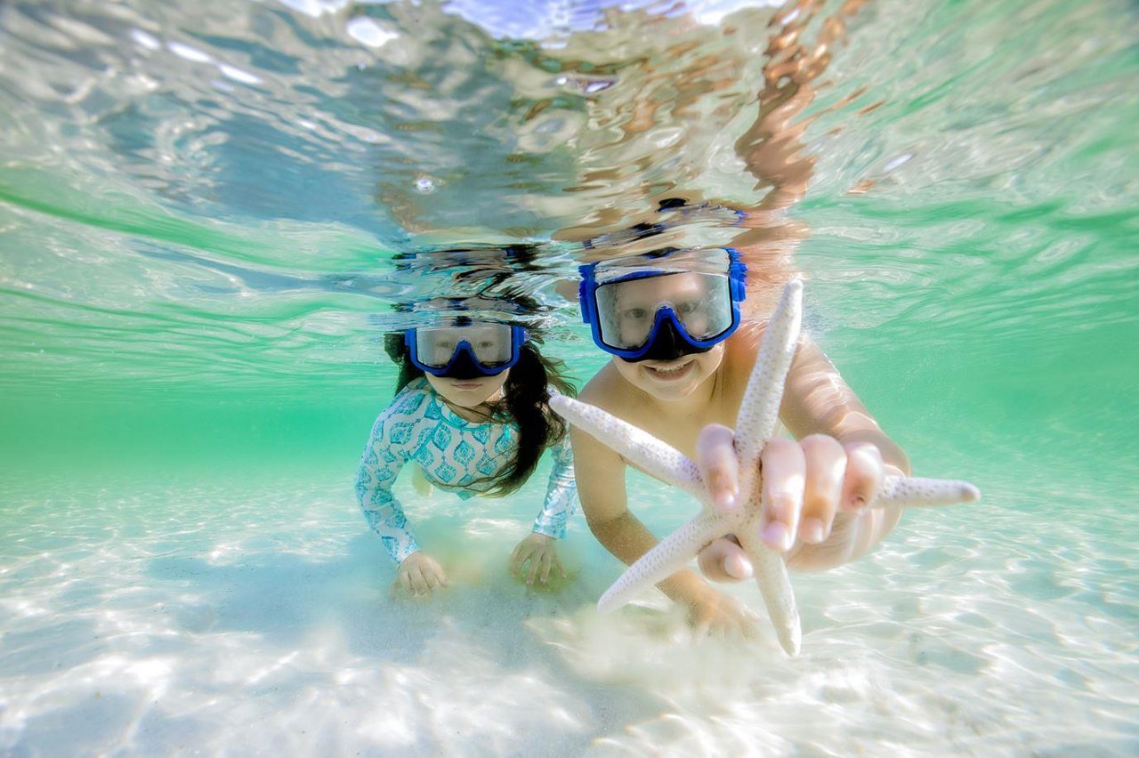 underwater in Destin