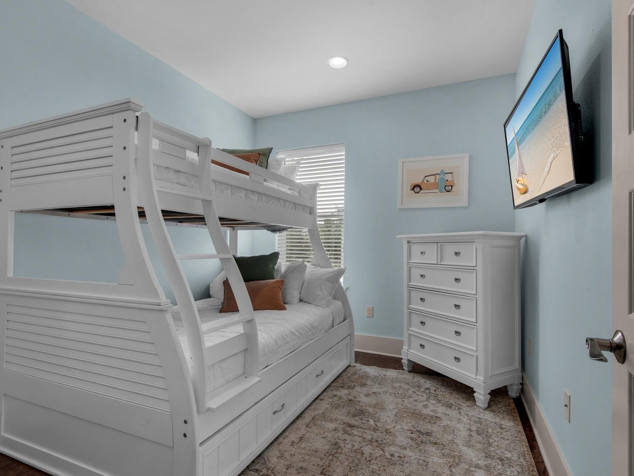 Bedroom 4 with Twin Over Full Bunk Bed  2nd Floor