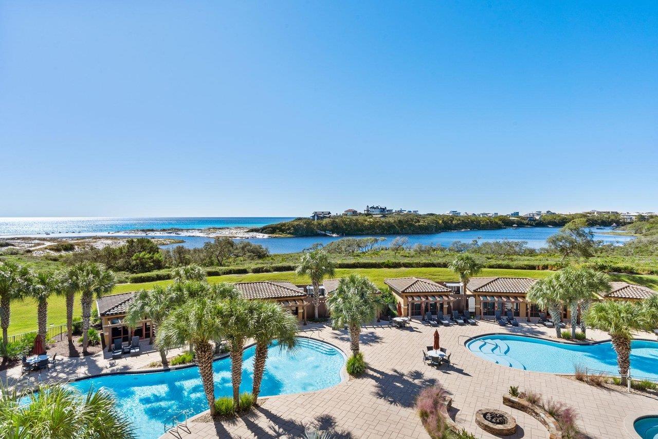 a resort with a pool