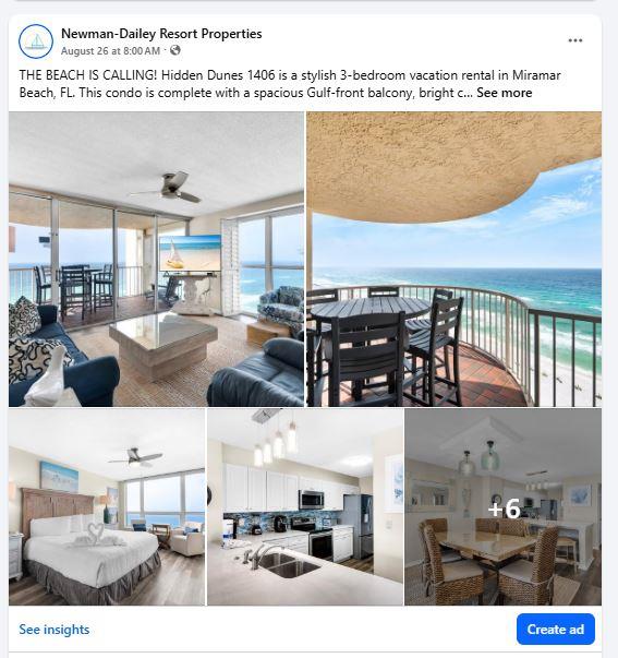 a collage of a room with a pool and a large body of water