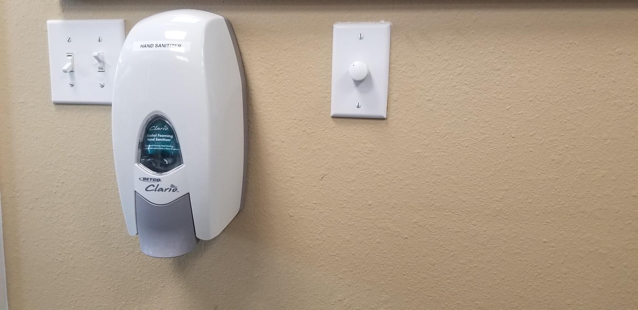 hand sanitizer
