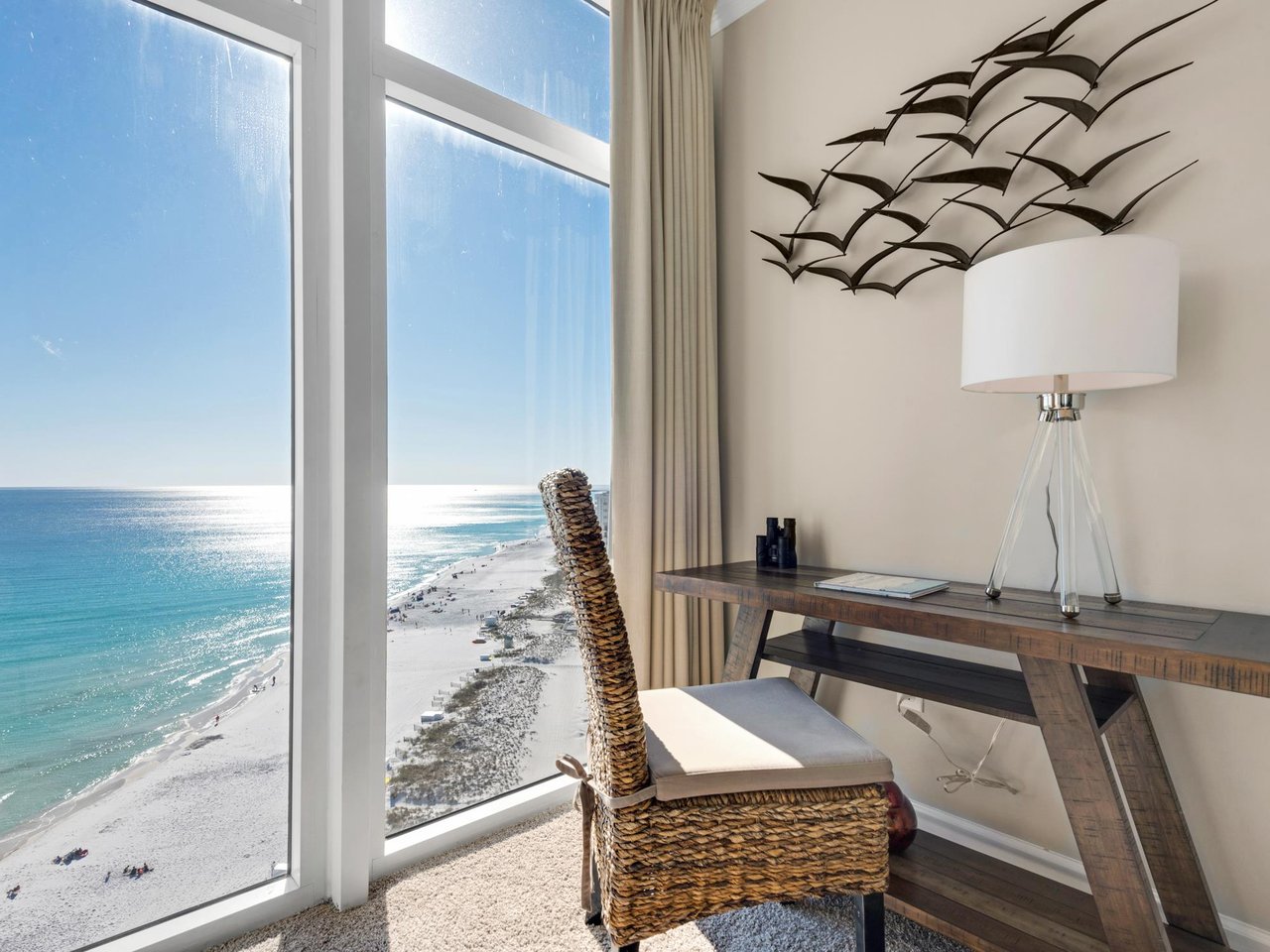 Reading Desk with a milion dollar view