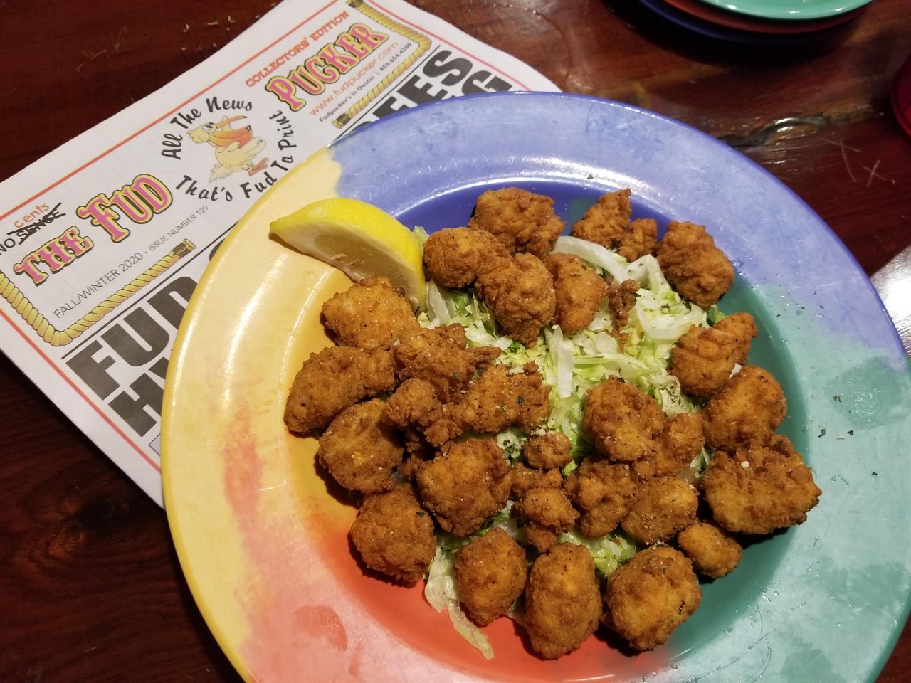 Gator at Fudpuckers