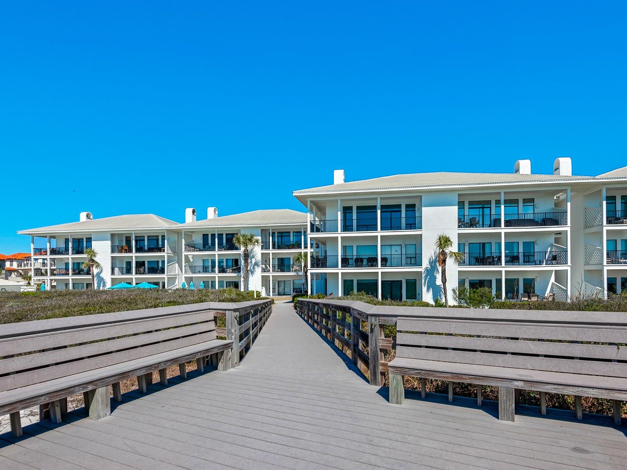 Complex Private Boardwalk