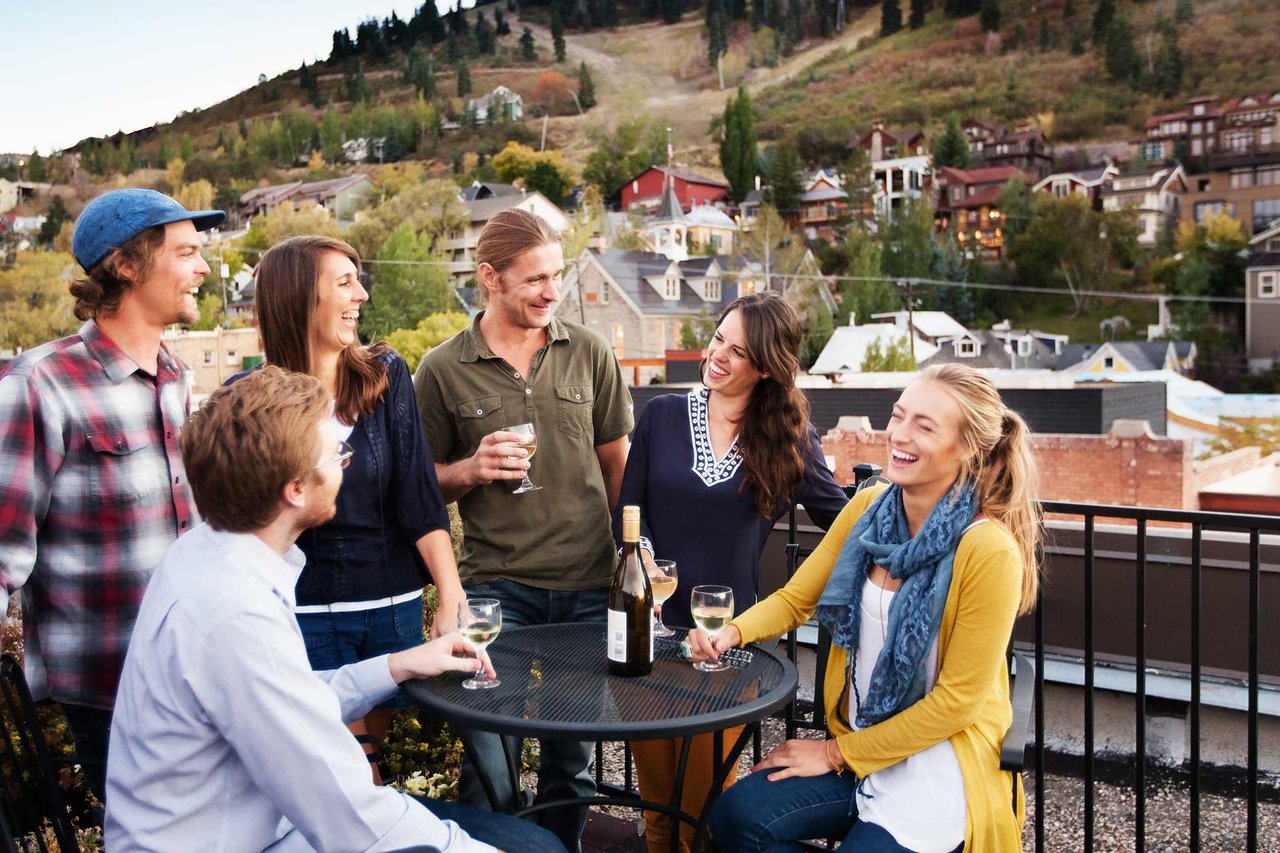 1958658 Friends At A Wine Tasting In Park City