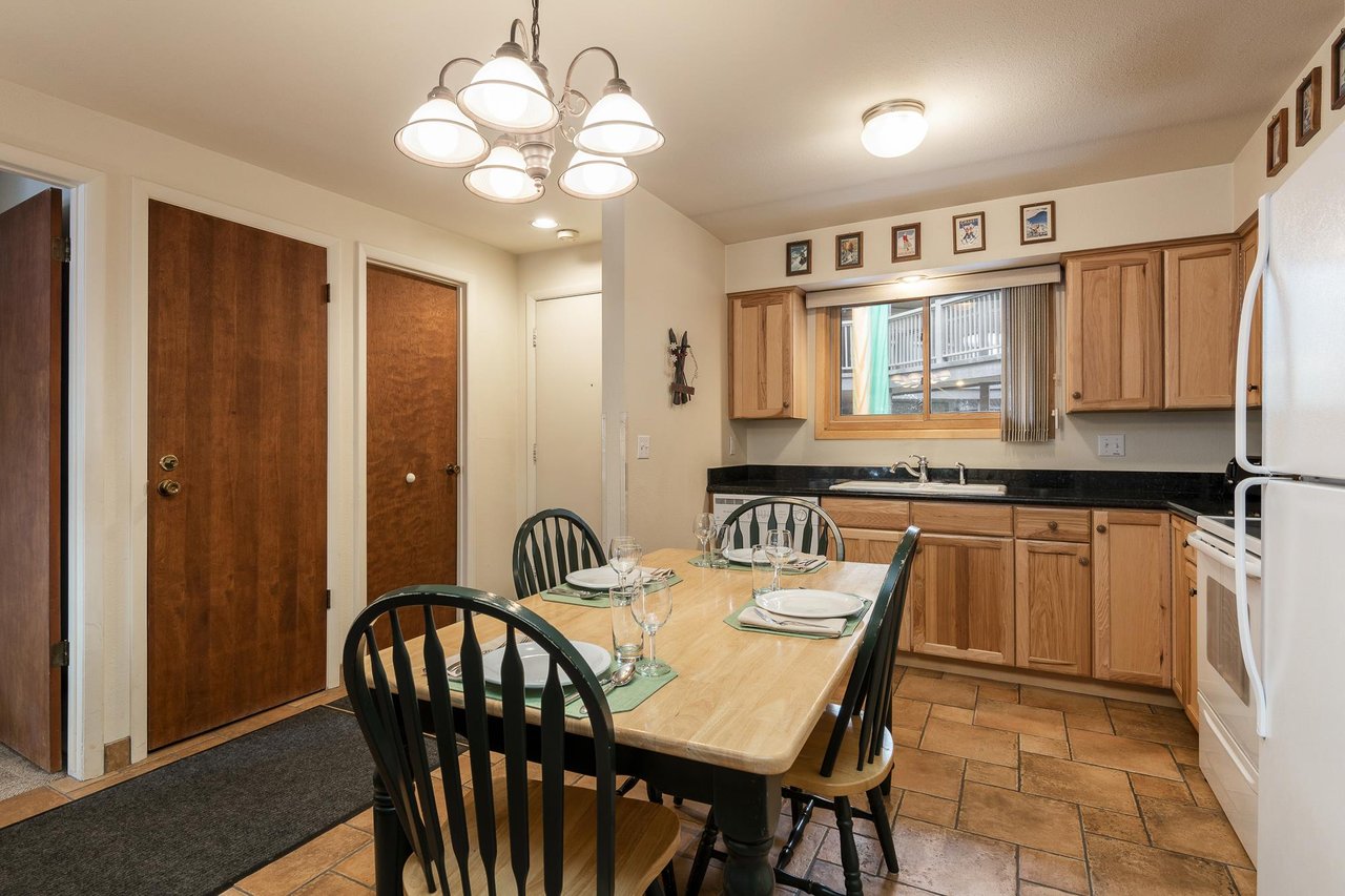 Fully equipped kitchen