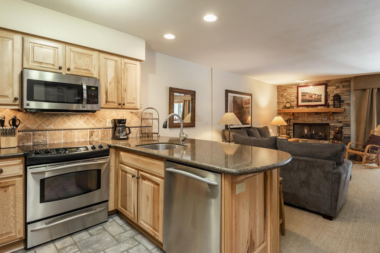Fully equipped kitchen