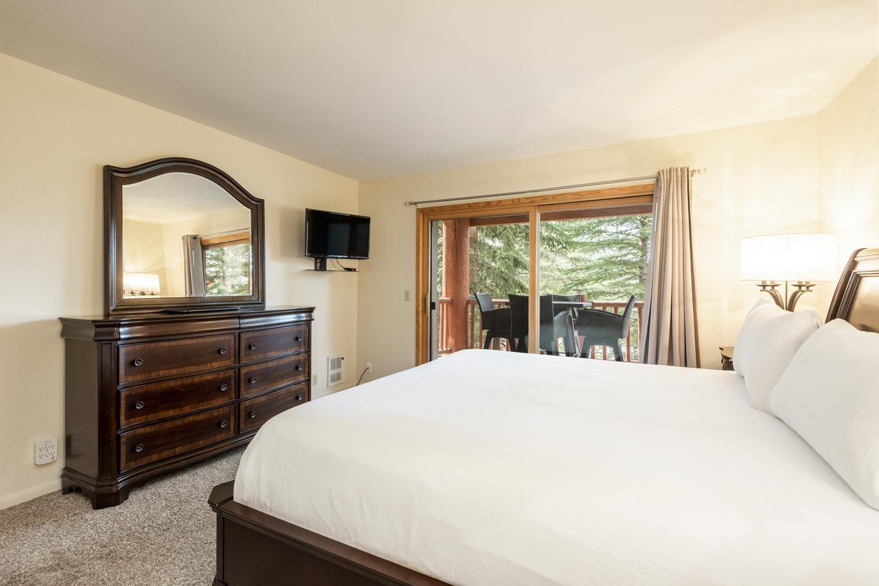Main Bedroom with flat screen TV