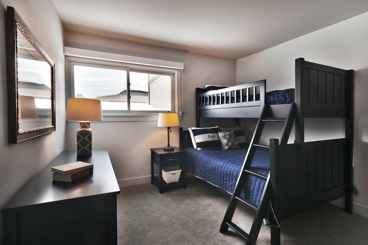 Third Bedroom includes a fulltwin bunk bed