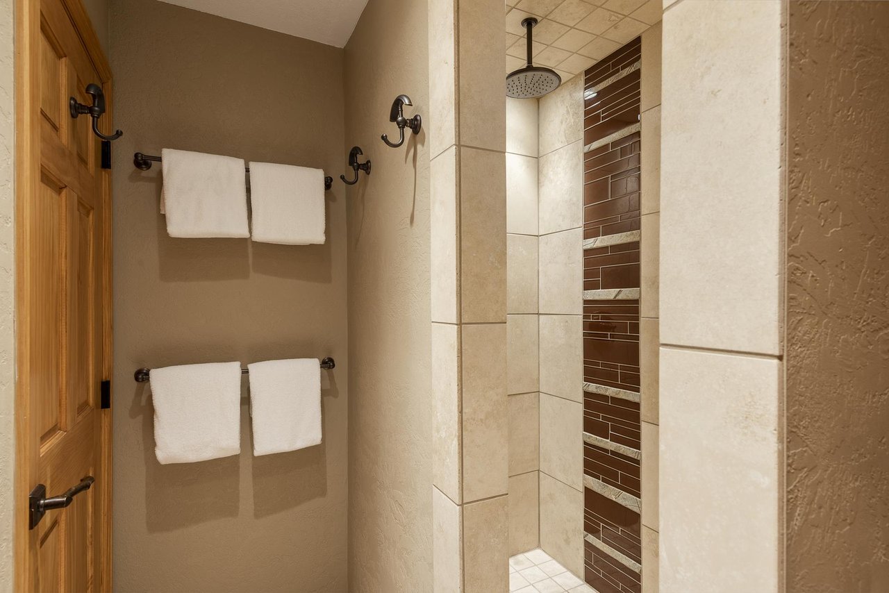 Guest bathroom shower