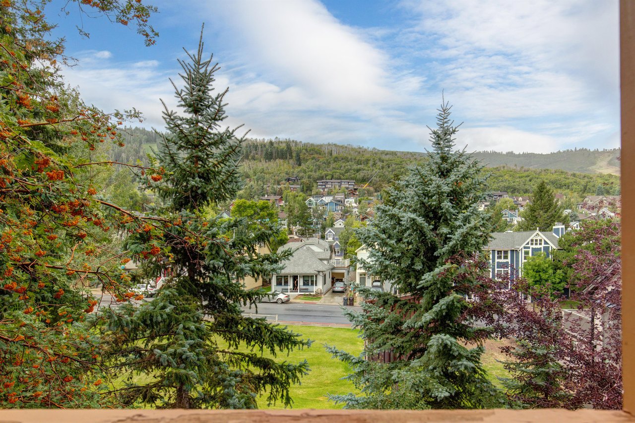 The three bedroom Town Pointe B205 condominium offers skiin and out access to Town Lift and walking distance to Historic Main Street.