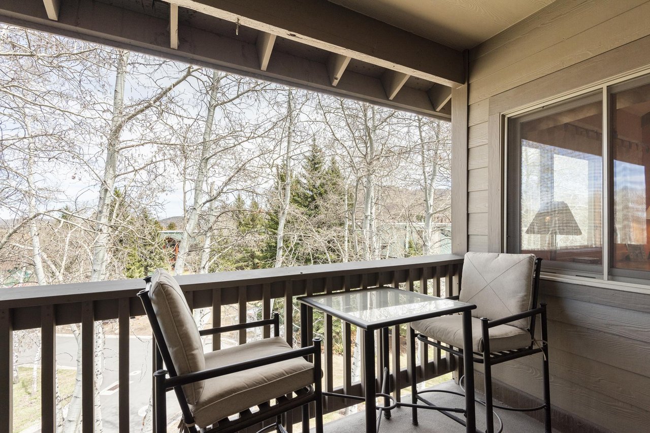 Enjoy your own private patio