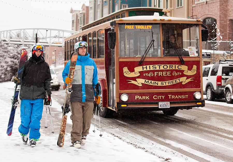 Edelweiss Haus Condominiums is a short shuttle to Historic Main Street, Park City, Utah.