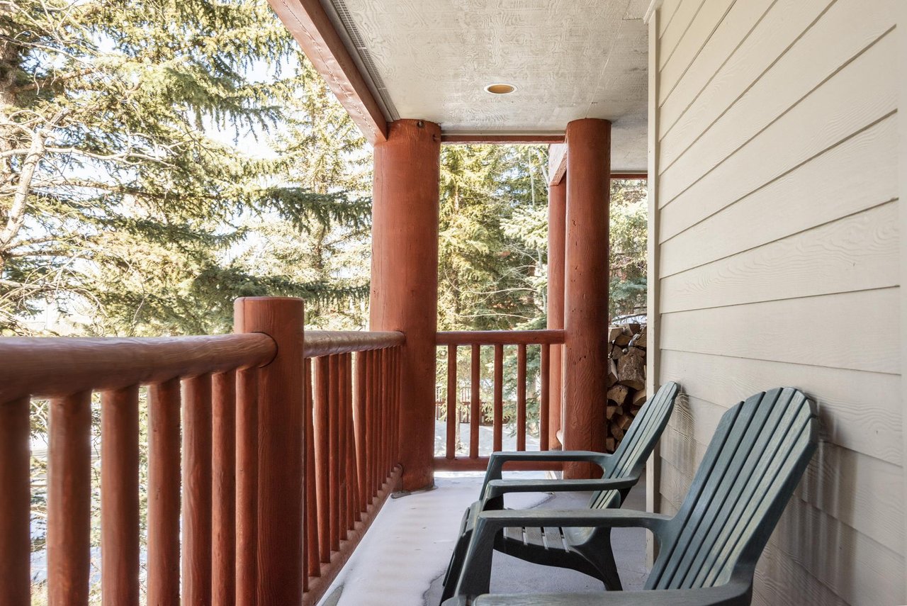 Private patio for ultimate relaxation