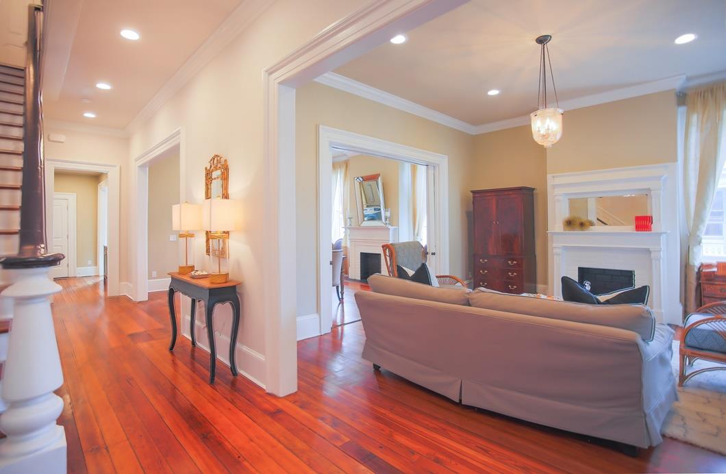 This lovely entrance hall leads you straight to the kitchen.