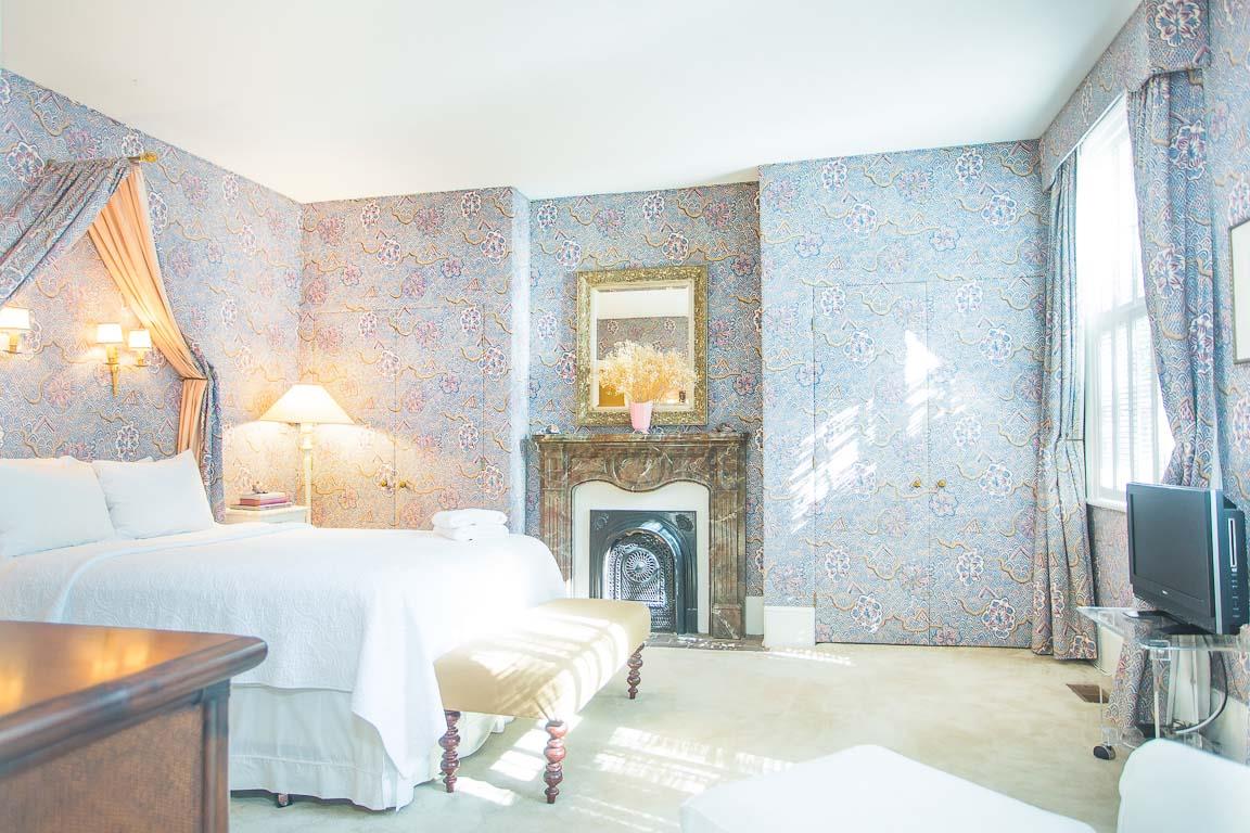 Watch TV from your King size bed.