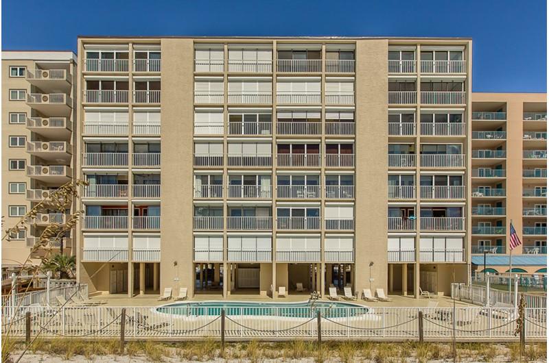Edgewater East on the beach in Gulf Shores Alabama
