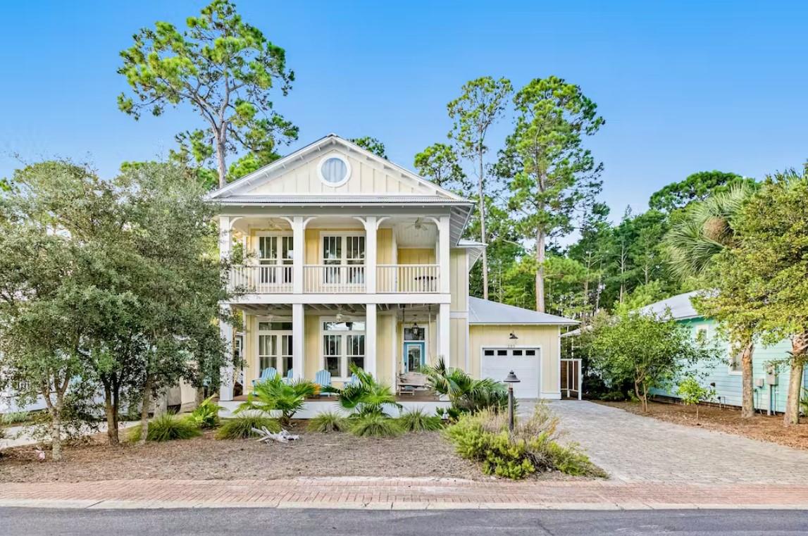 Cassine Village Retreat located in the quiet community of Cassine Village just off 30A in Seagrove