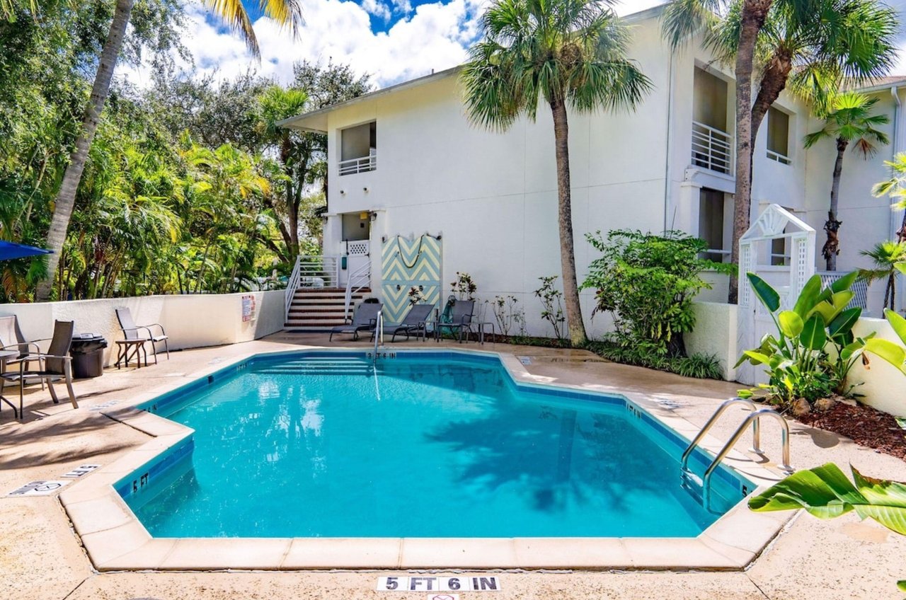 The outdoor pool at Boca Grande Hotel