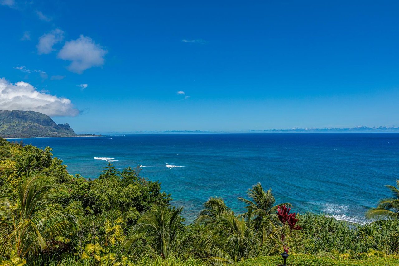 Amazing ocean views with the famous Bali Hai mountains