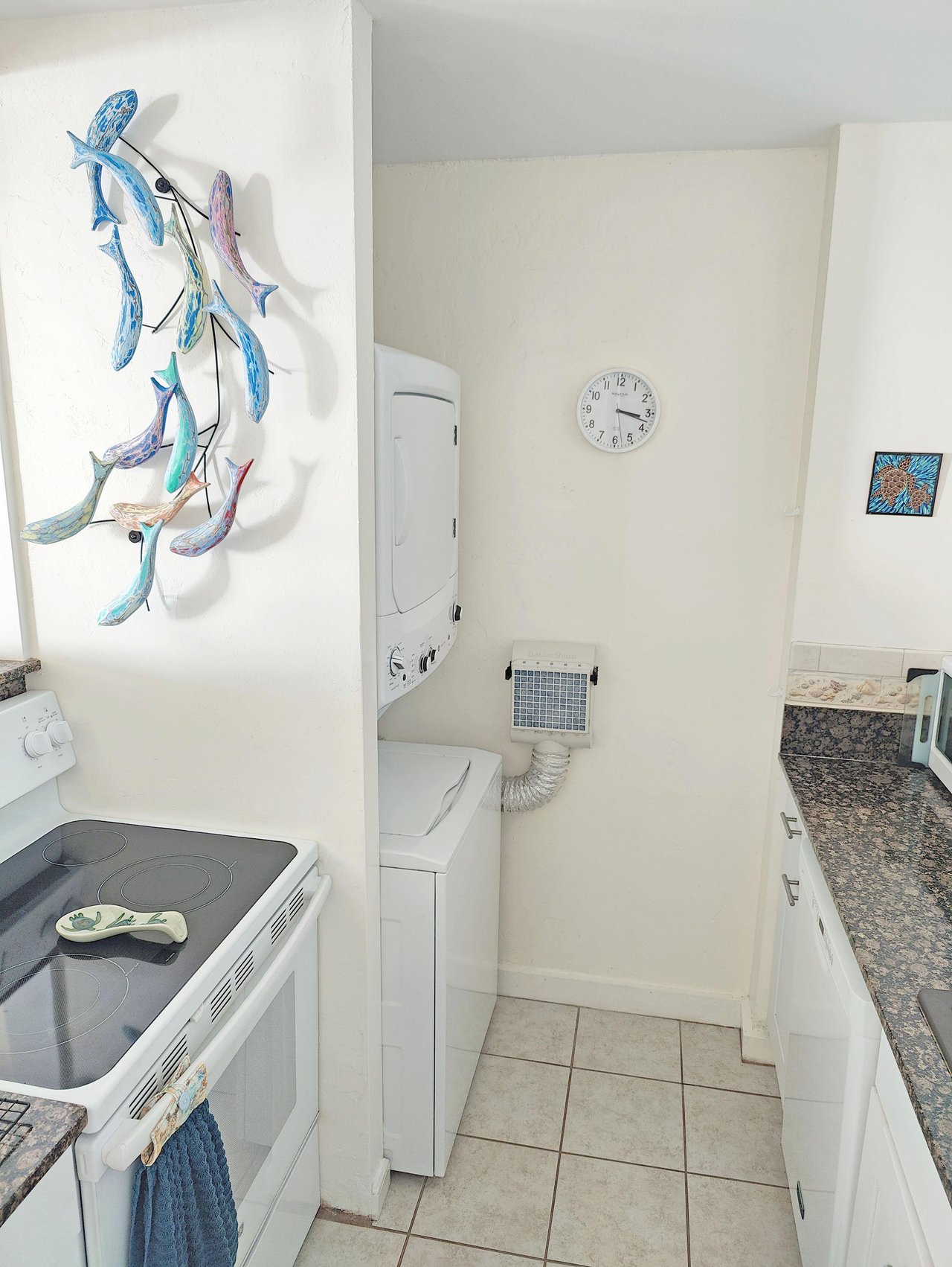 WasherDryer in convenient location