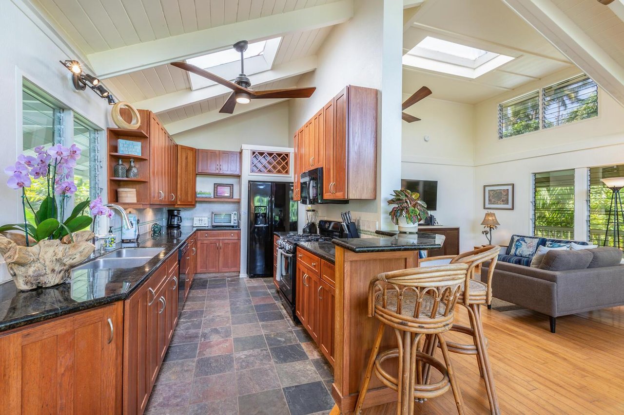 Spacious kitchen