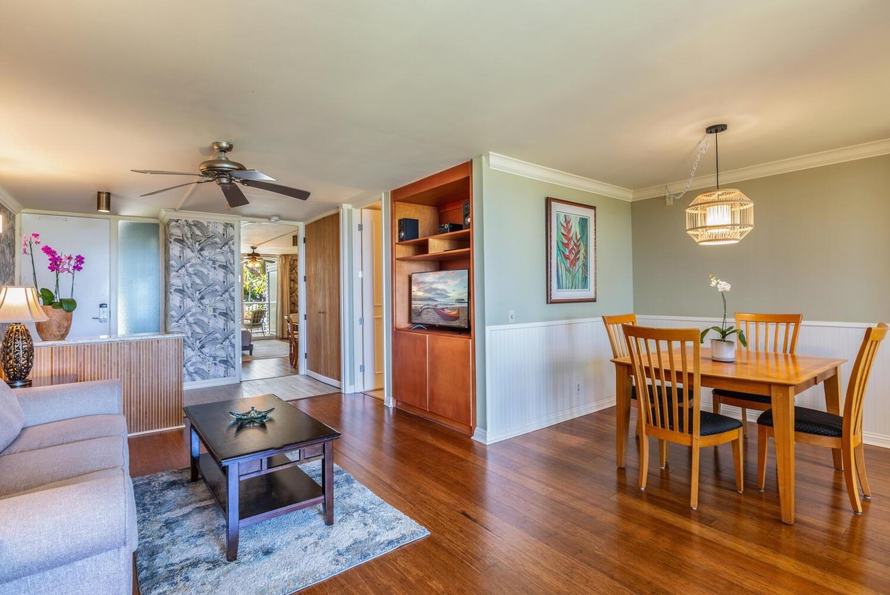 Spacious and open living