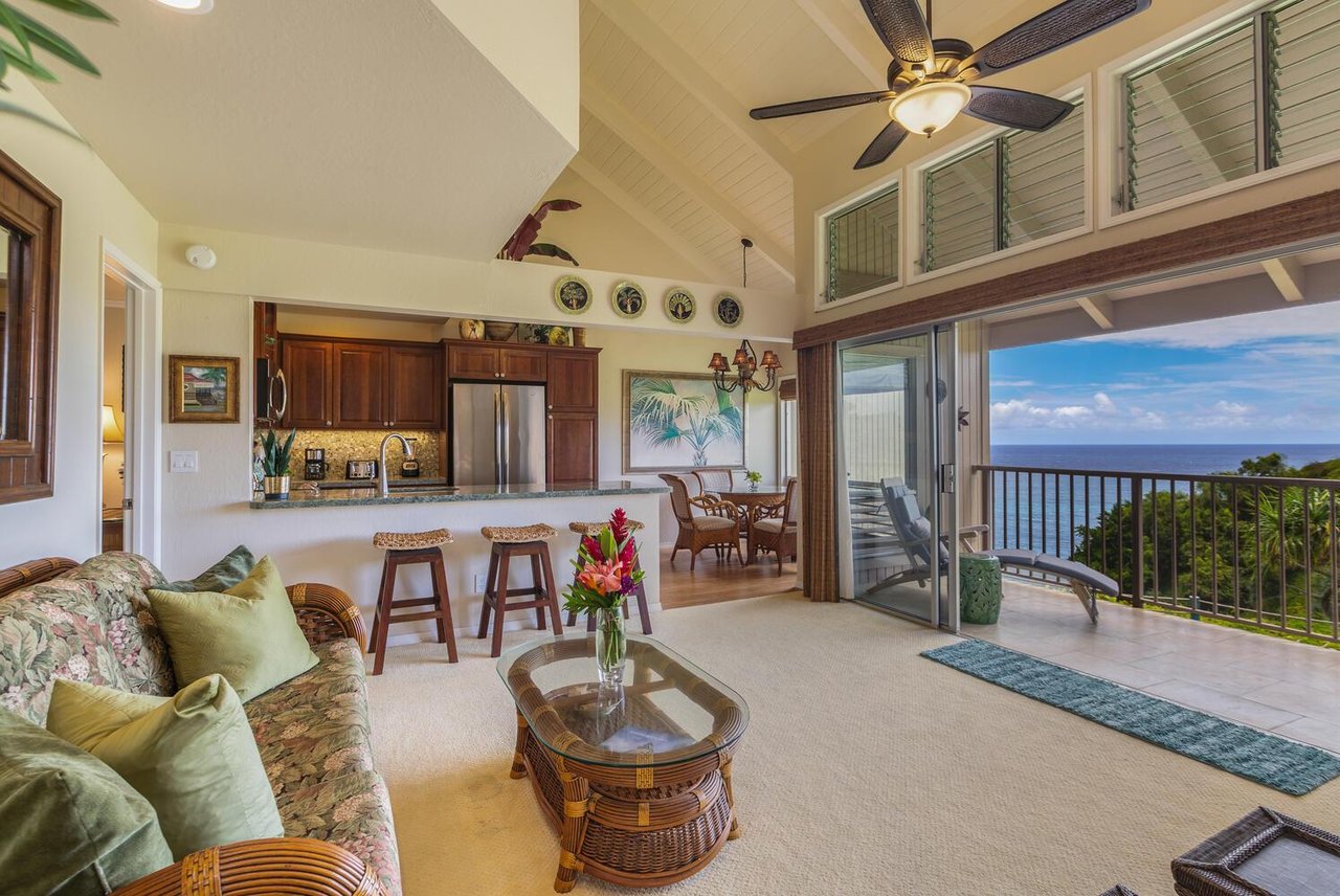 Living Area w Kitchen