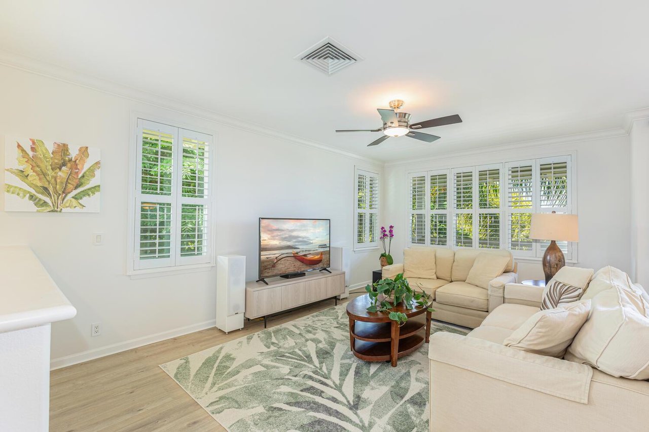 Cozy living area for you to relax and unwind