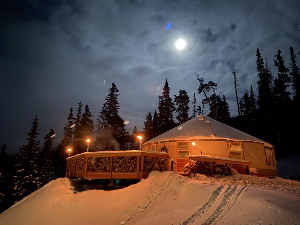 30 A Tent In The Snow