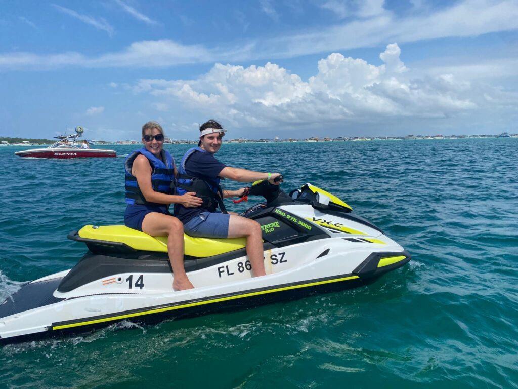 destin vacation boat rentals jet ski