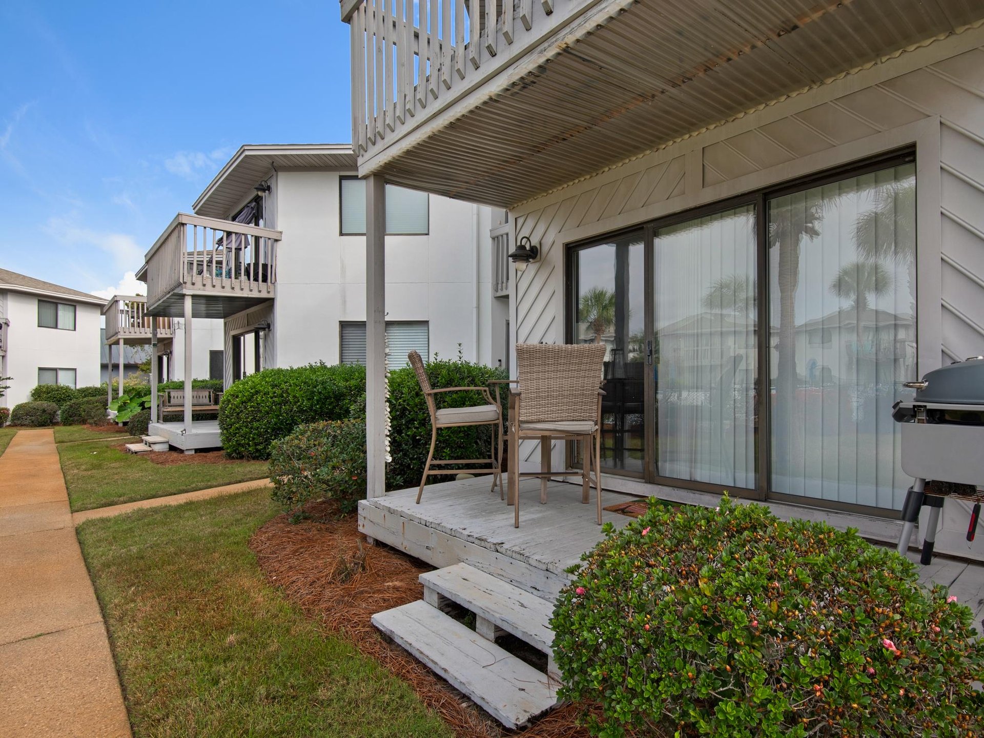 Private patio