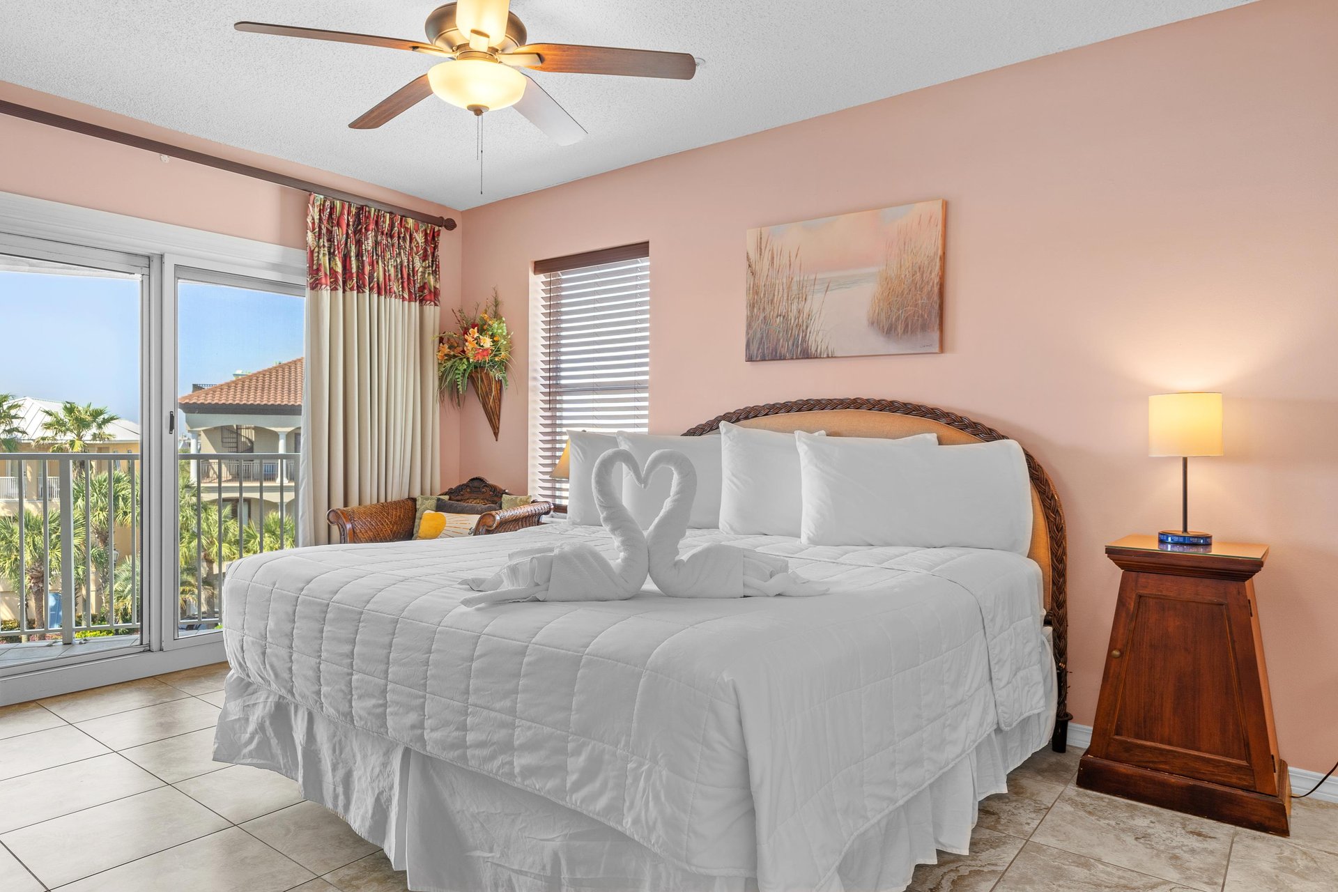 Primary Bedroom with Balcony Access