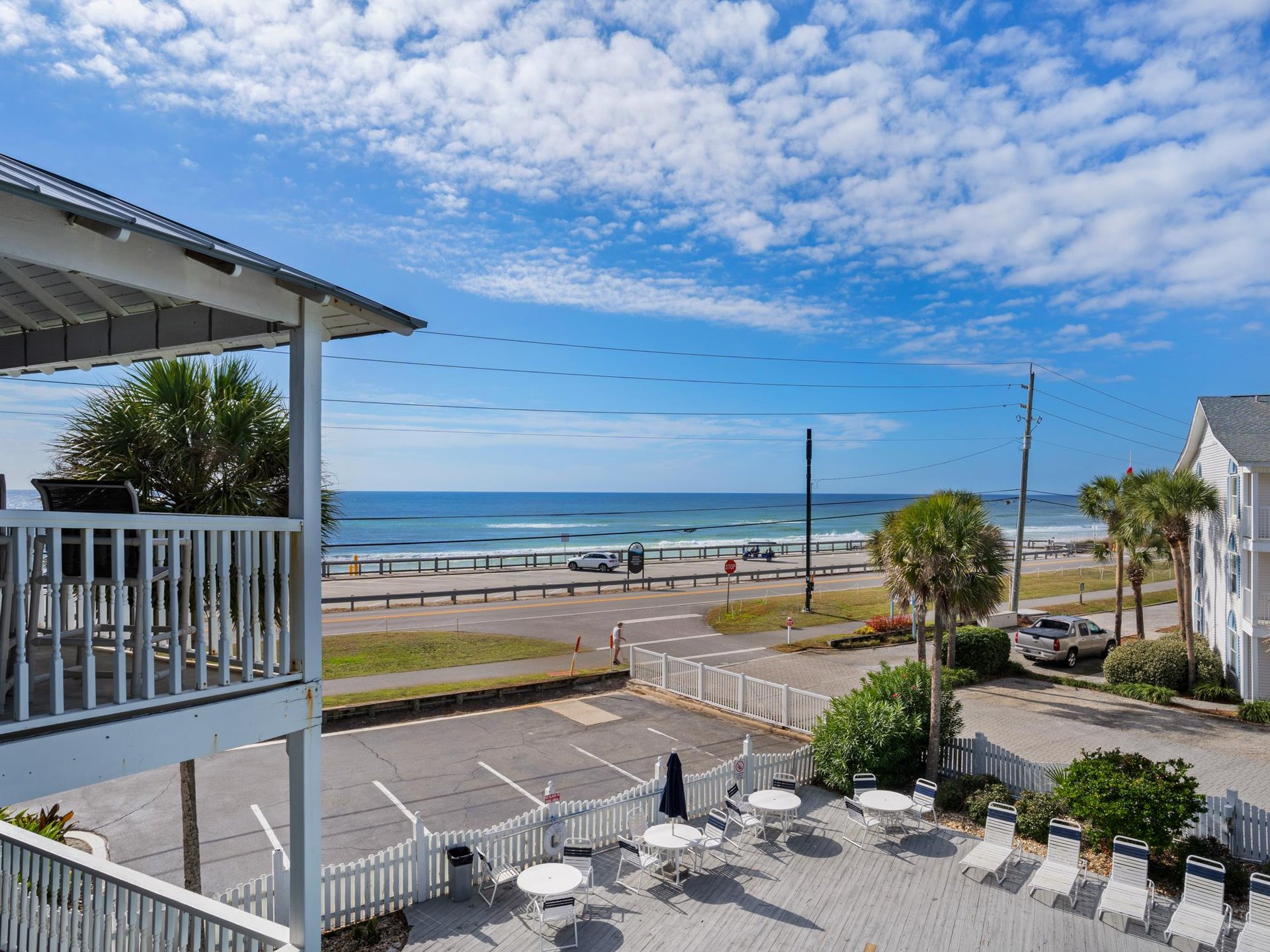 Gorgeous Gulf views from the balcony