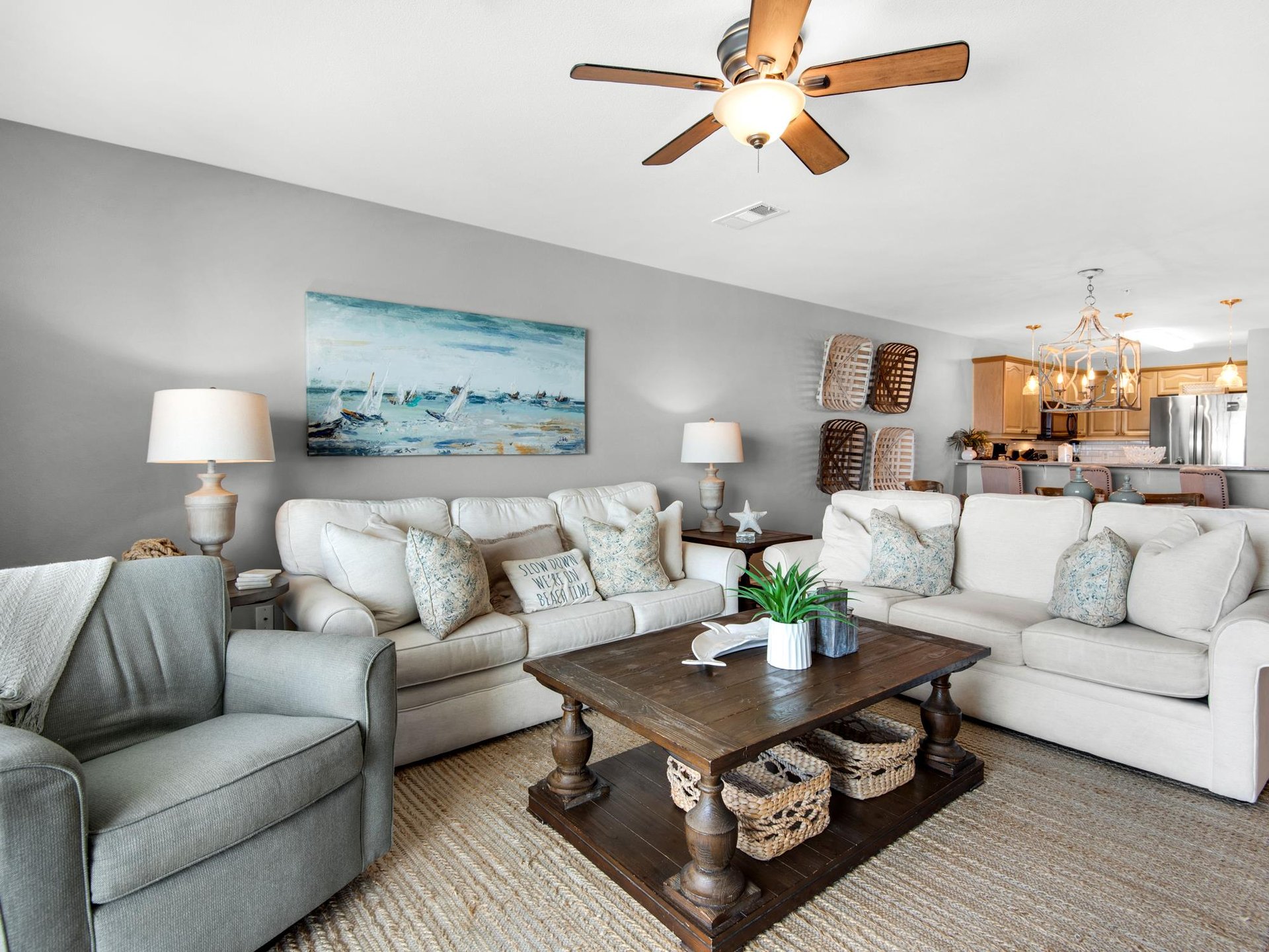 Comfortable Seating for a Relaxing Day at the Beach